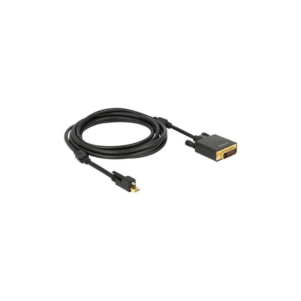 DeLOCK Delock bildskärmskabel - 3 m