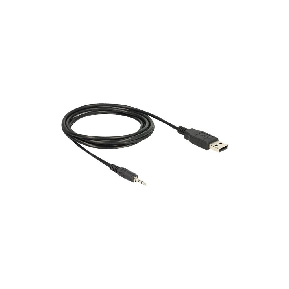 DeLOCK Delock Cable USB TTL male > 2.5 mm 3 pin stereo jack male 1.8 m (3.3 V) - seriell adapter - USB