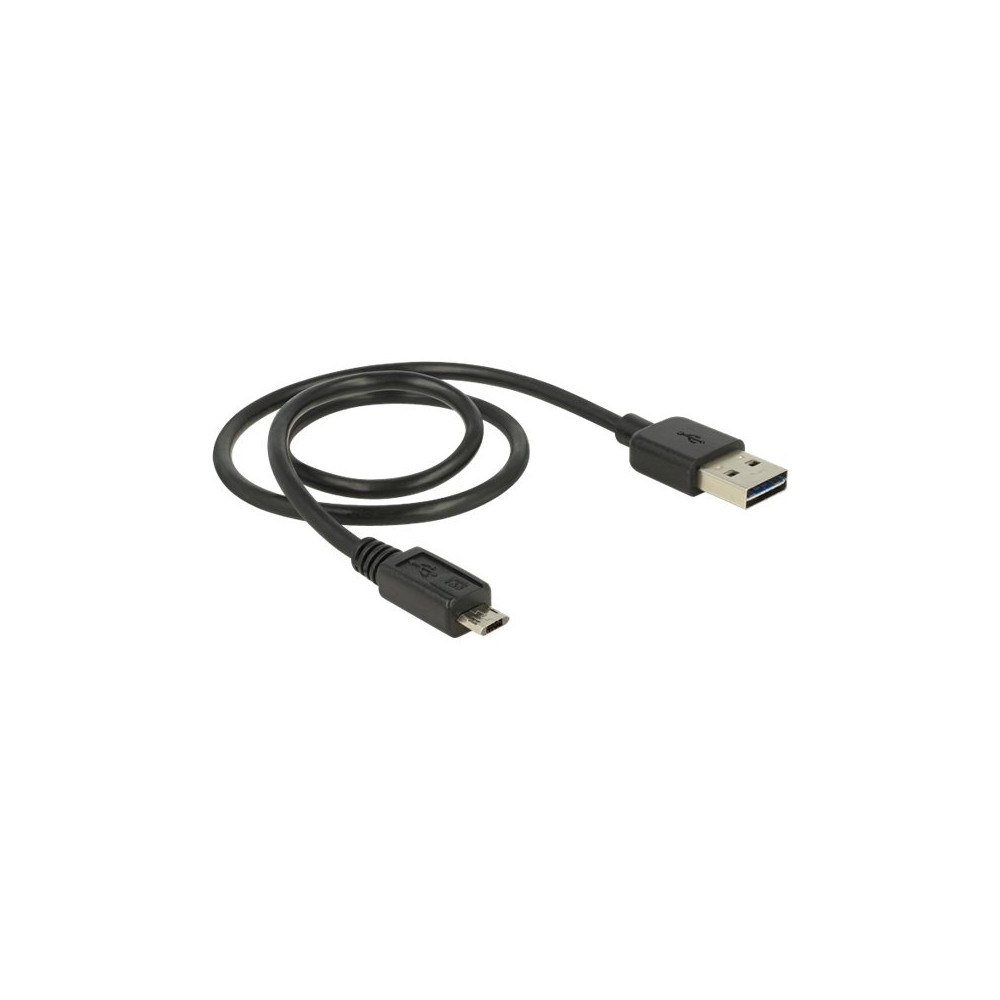 DeLOCK Delock EASY-USB - USB-kabel - mikro-USB typ B till USB - 50 cm