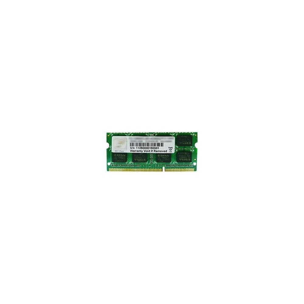 G.Skill G.Skill SQ Series - DDR3 - modul - 4 GB - SO DIMM 204-pin - 1600 MHz / PC3-12800 - ej buffrad