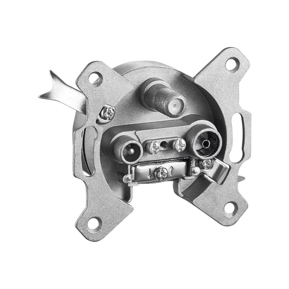 Goobay goobay 3-way antenna-wall-socket - antenna socket