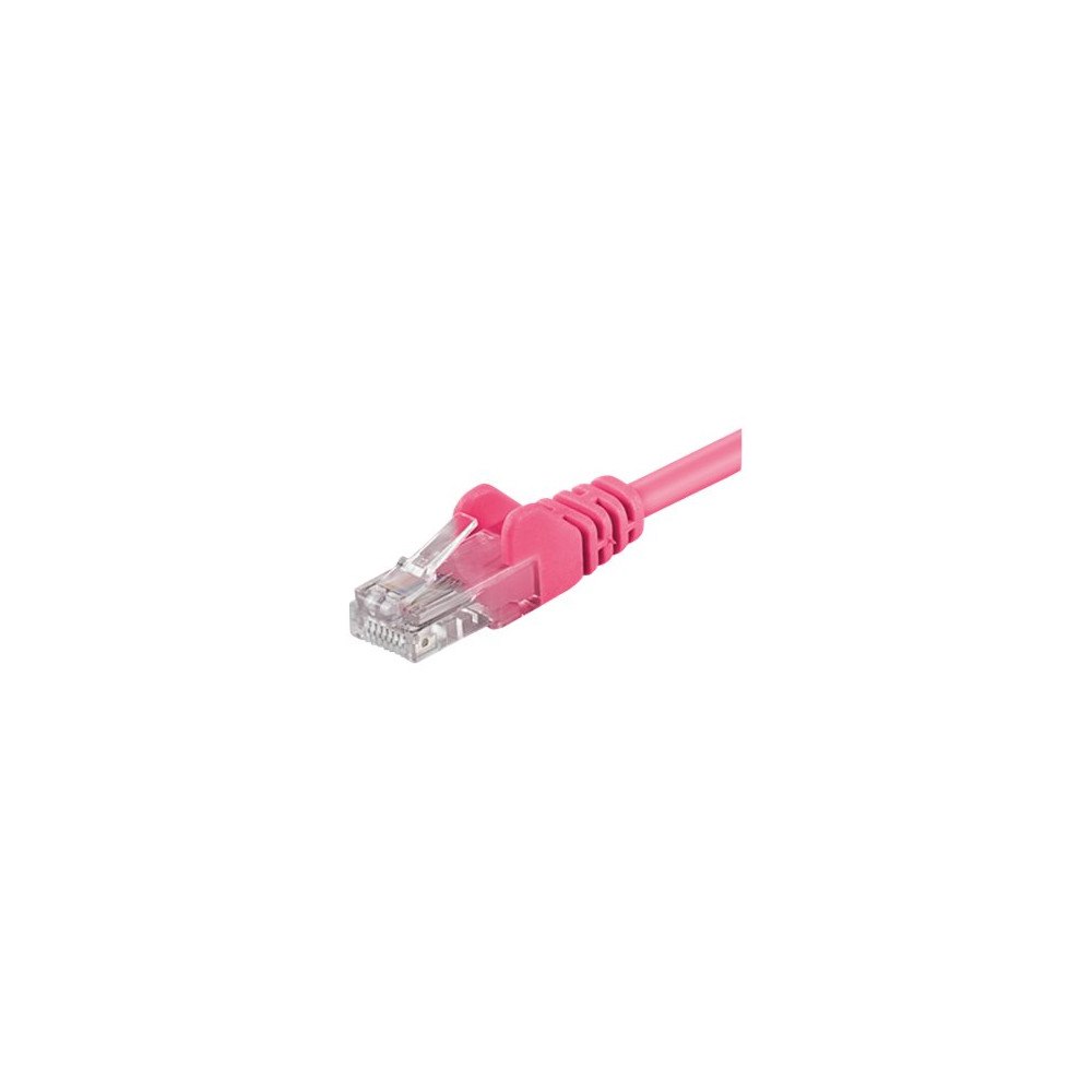Goobay wentronic goobay - nätverkskabel - 2 m - magenta