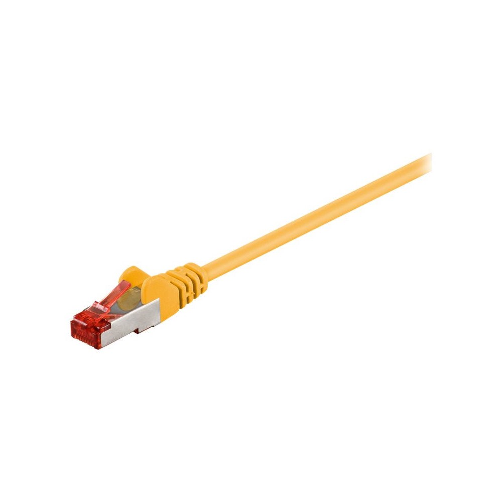 Goobay goobay patch-kabel - 25 m - gul