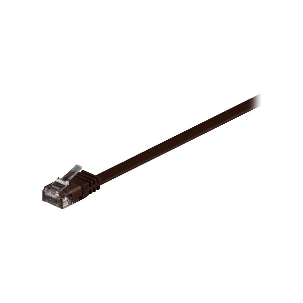 Goobay wentronic patch-kabel - 7 m - brun