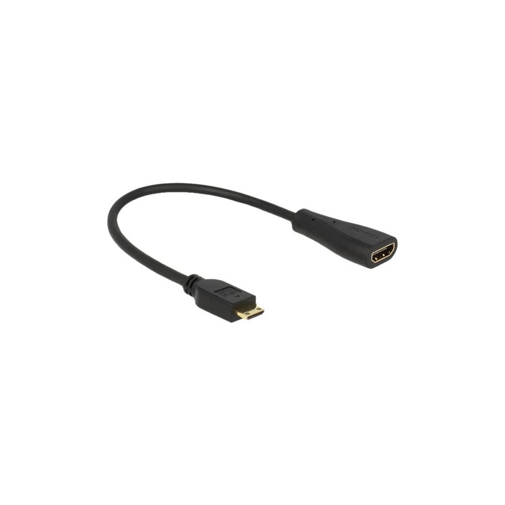 DeLOCK Delock HDMI-kabel med Ethernet - 23 cm