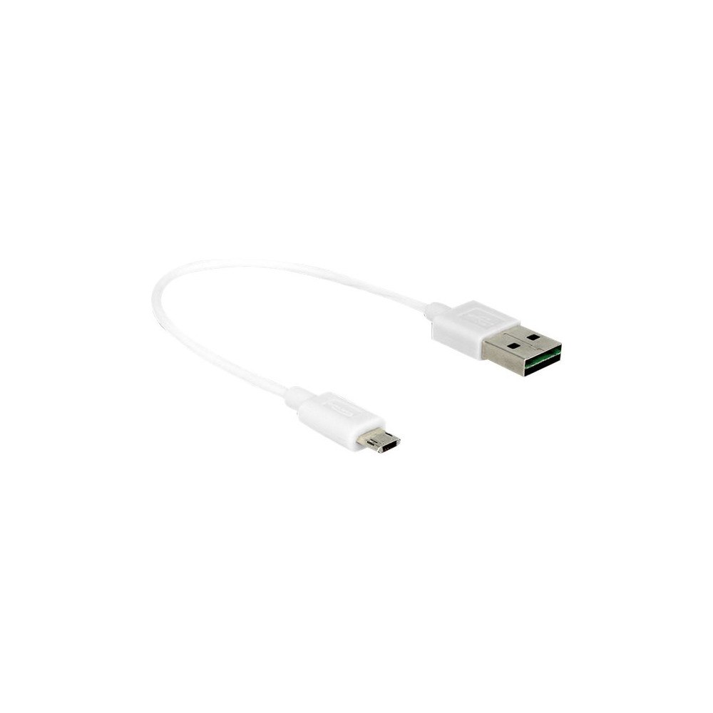 DeLOCK Delock - USB-kabel - mikro-USB typ B till USB - 20 cm