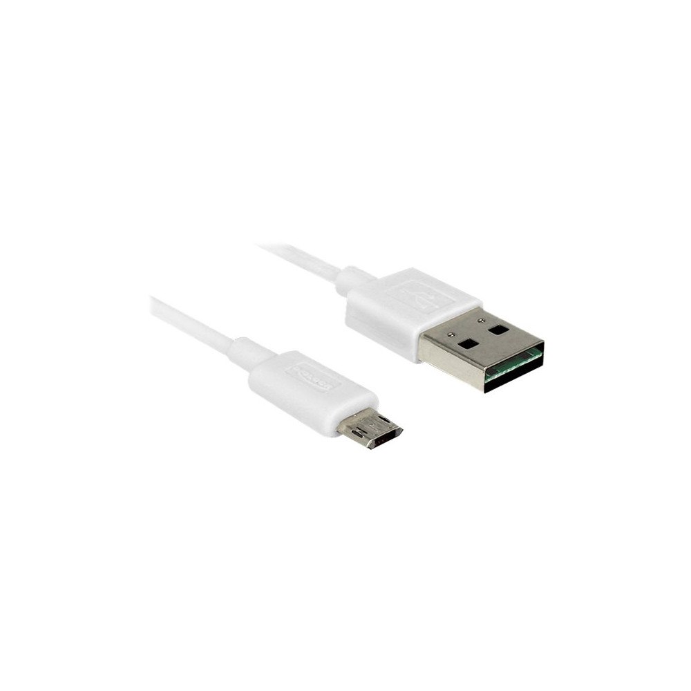 DeLOCK Delock EASY-USB - USB-kabel - mikro-USB typ B till USB - 1 m