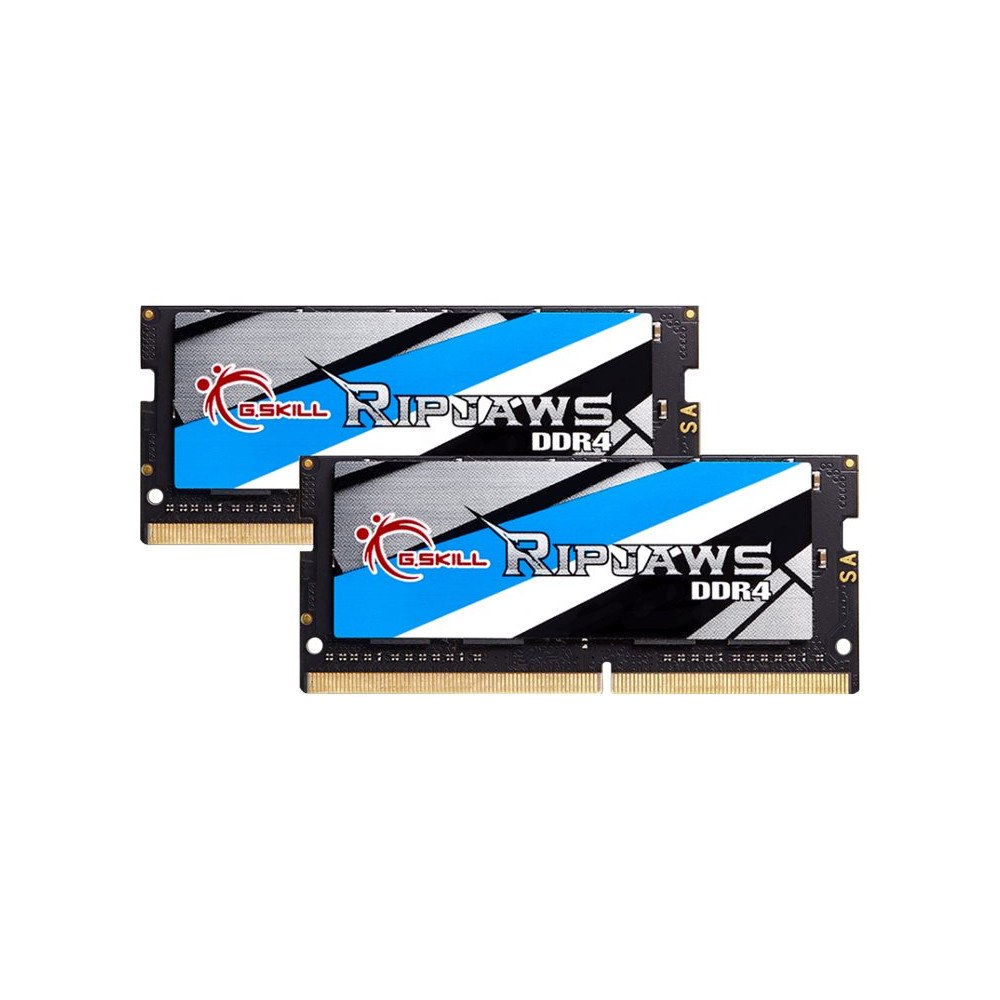 G.Skill G.Skill Ripjaws - DDR4 - sats - 8 GB: 2 x 4 GB - SO DIMM 260-pin - 2400 MHz / PC4-19200 - ej buffrad