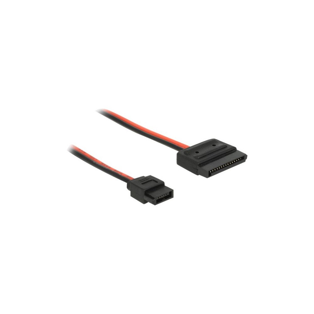 DeLOCK Delock - strömkabel - SATA-ström till Smal SATA-ström - 24 cm