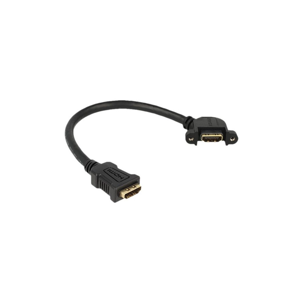 DeLOCK Delock Panel-mount - HDMI-kabel - 25 cm