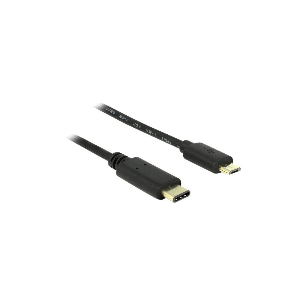 DeLOCK Delock - USB-kabel - 24 pin USB-C till mikro-USB typ B - 2 m