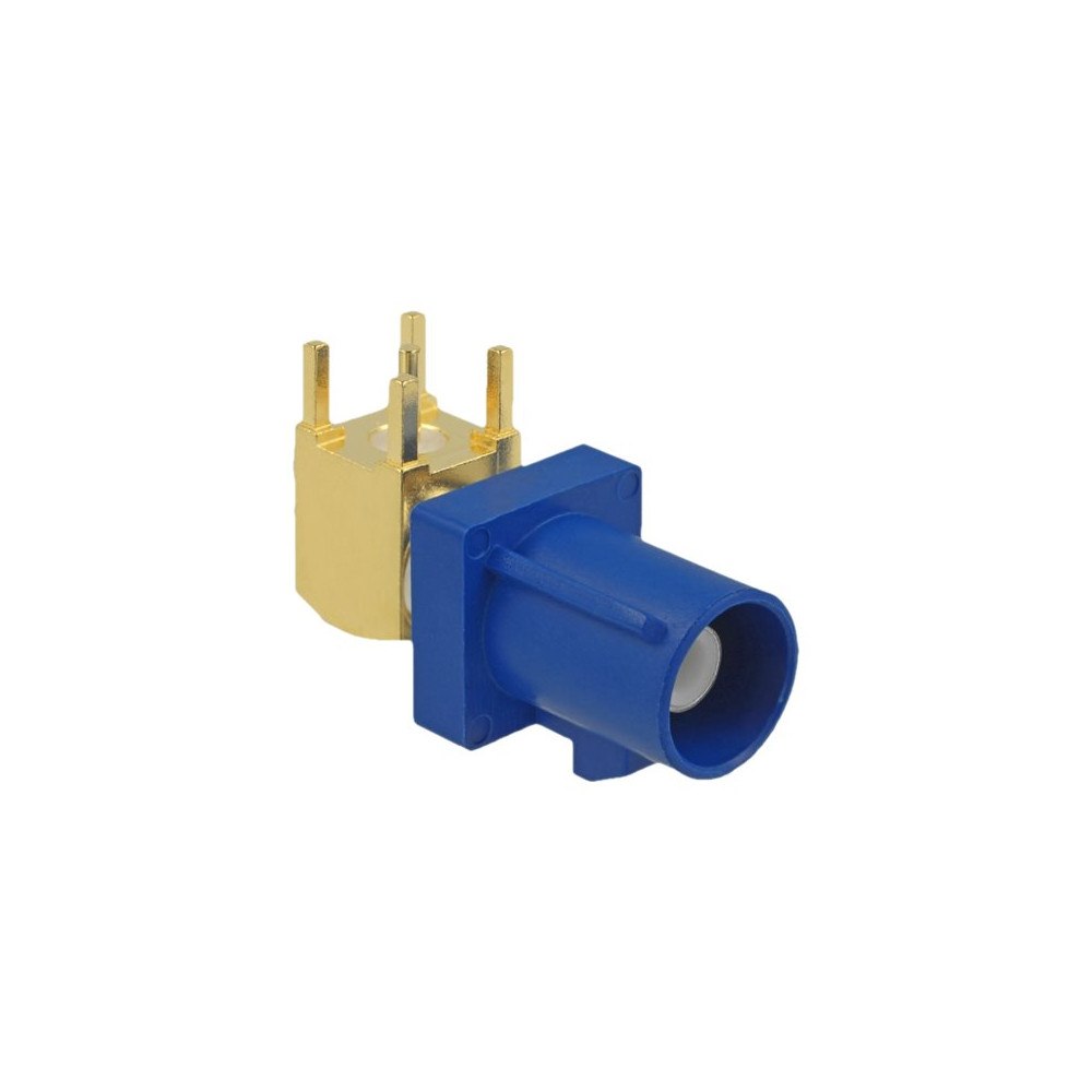 DeLOCK Delock FAKRA Z plug 90° PCB - modulär insättning