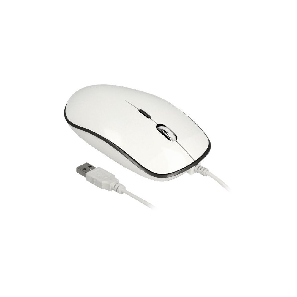 DeLOCK Delock - mus - USB - antracit, klarvit