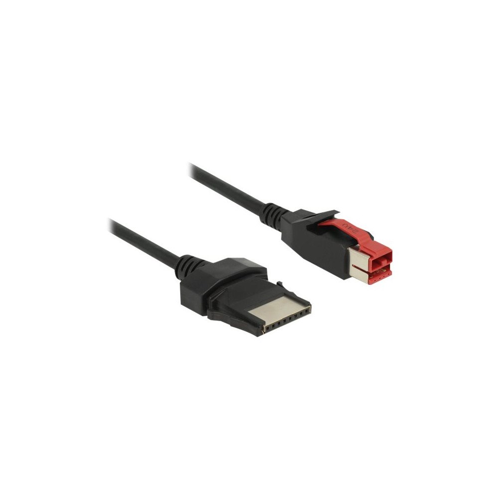 DeLOCK Delock - USB-kabel med egen strömförsörjning - USB PlusPower (24 V) till 8 stifts (1x8) PoweredUSB-fjärrsida - 2 m