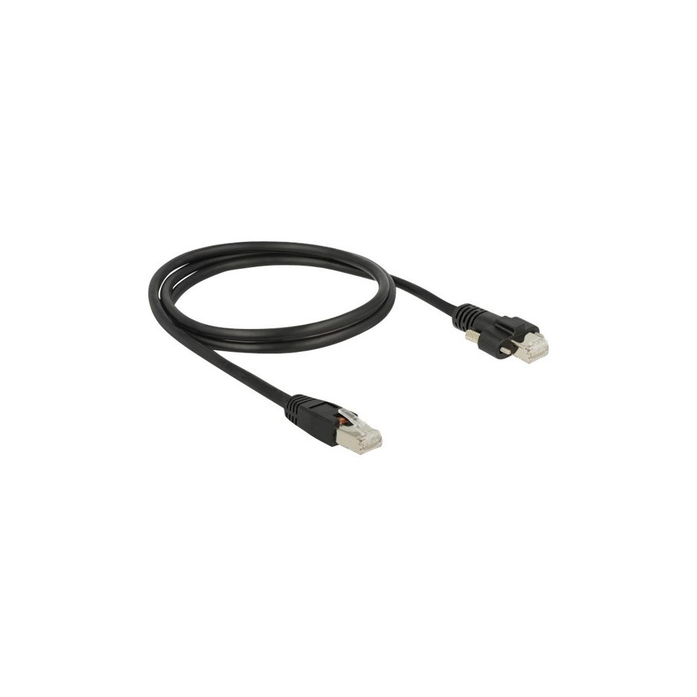 DeLOCK Delock patch-kabel - 1 m - svart