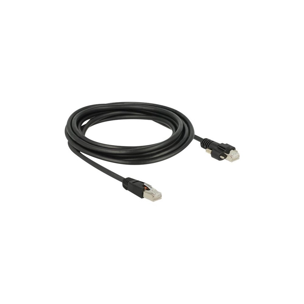 DeLOCK Delock patch-kabel - 3 m - svart