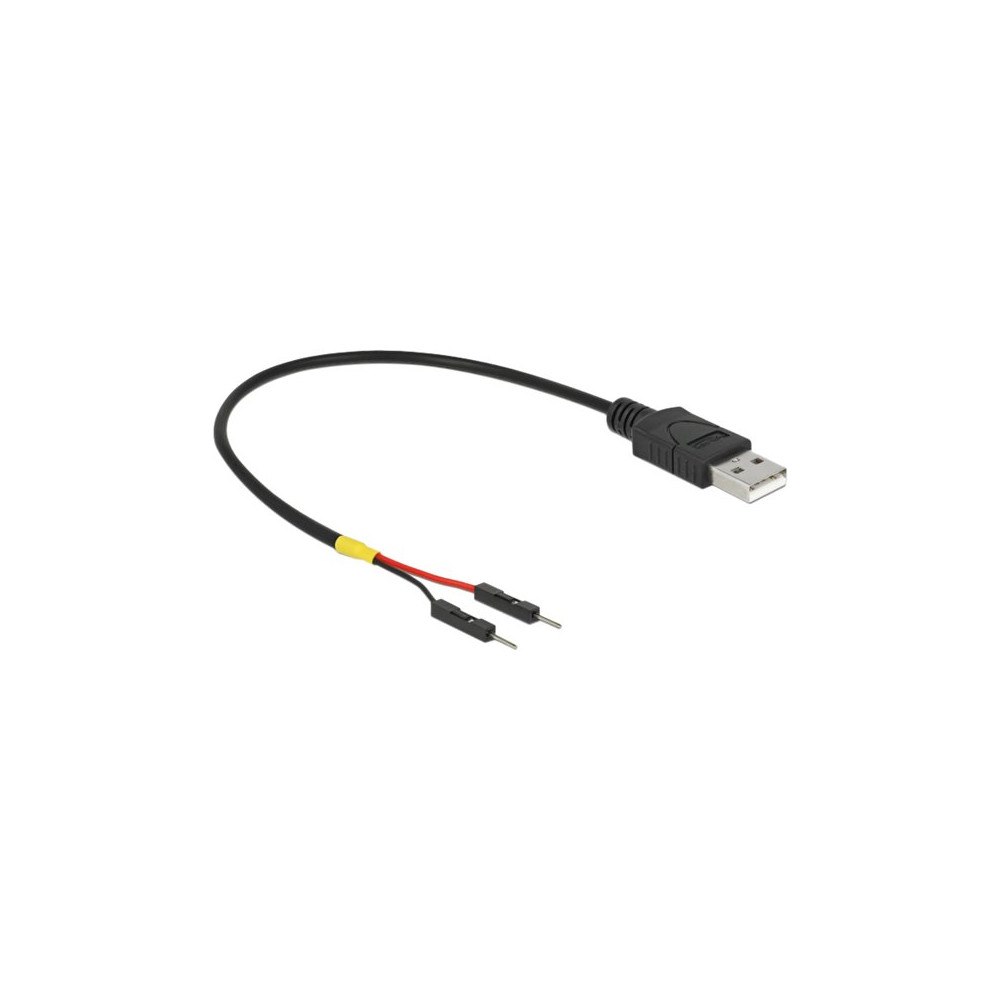 DeLOCK Delock - USB-/strömkabel - USB till 2-stifts USB-kontakt - 20 cm