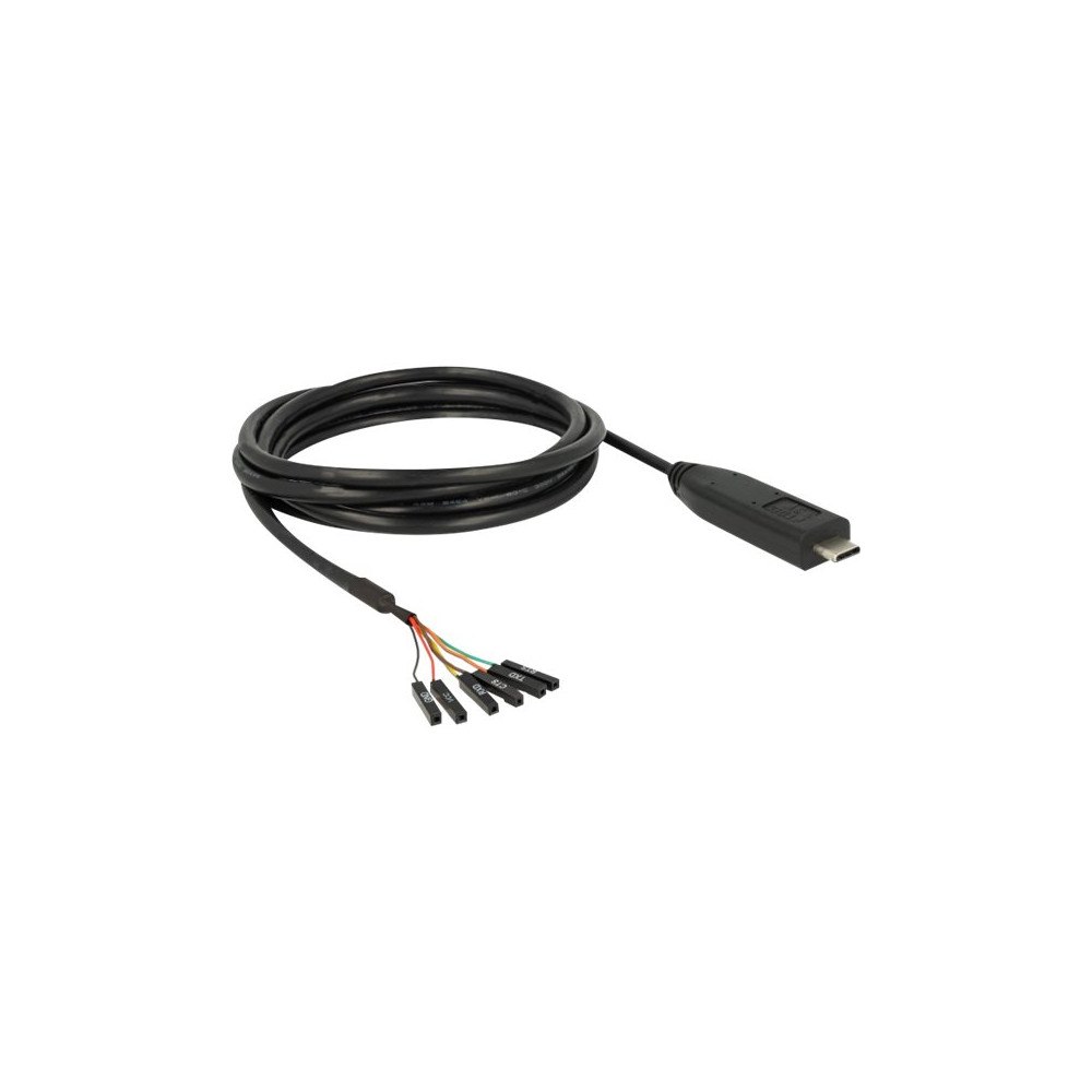 DeLOCK Delock - USB / seriell kabel - USB-C till 6 stift TTL - 2 m