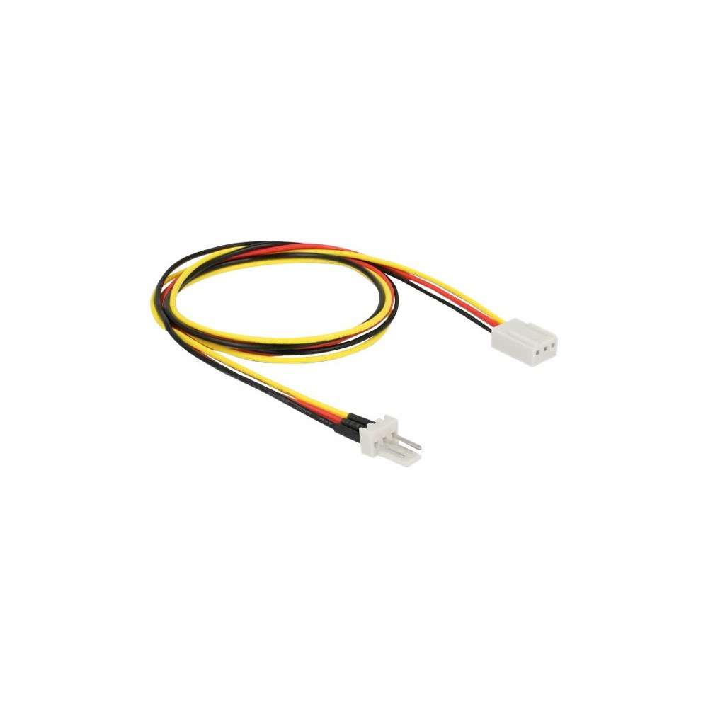 DeLOCK Delock - strömkabel till fläkt - 3 PIN intern effekt till 3 PIN intern effekt - 60 cm