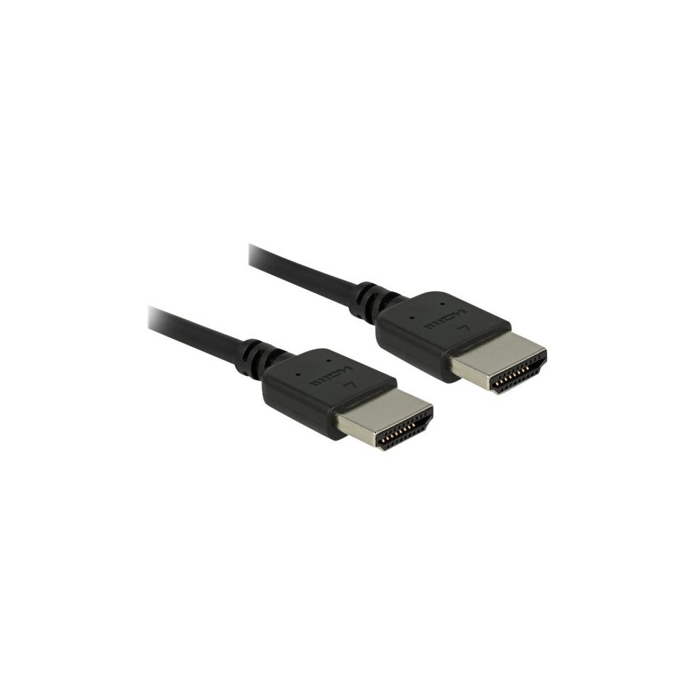 DeLOCK Delock Premium - HDMI-kabel med Ethernet - 1 m
