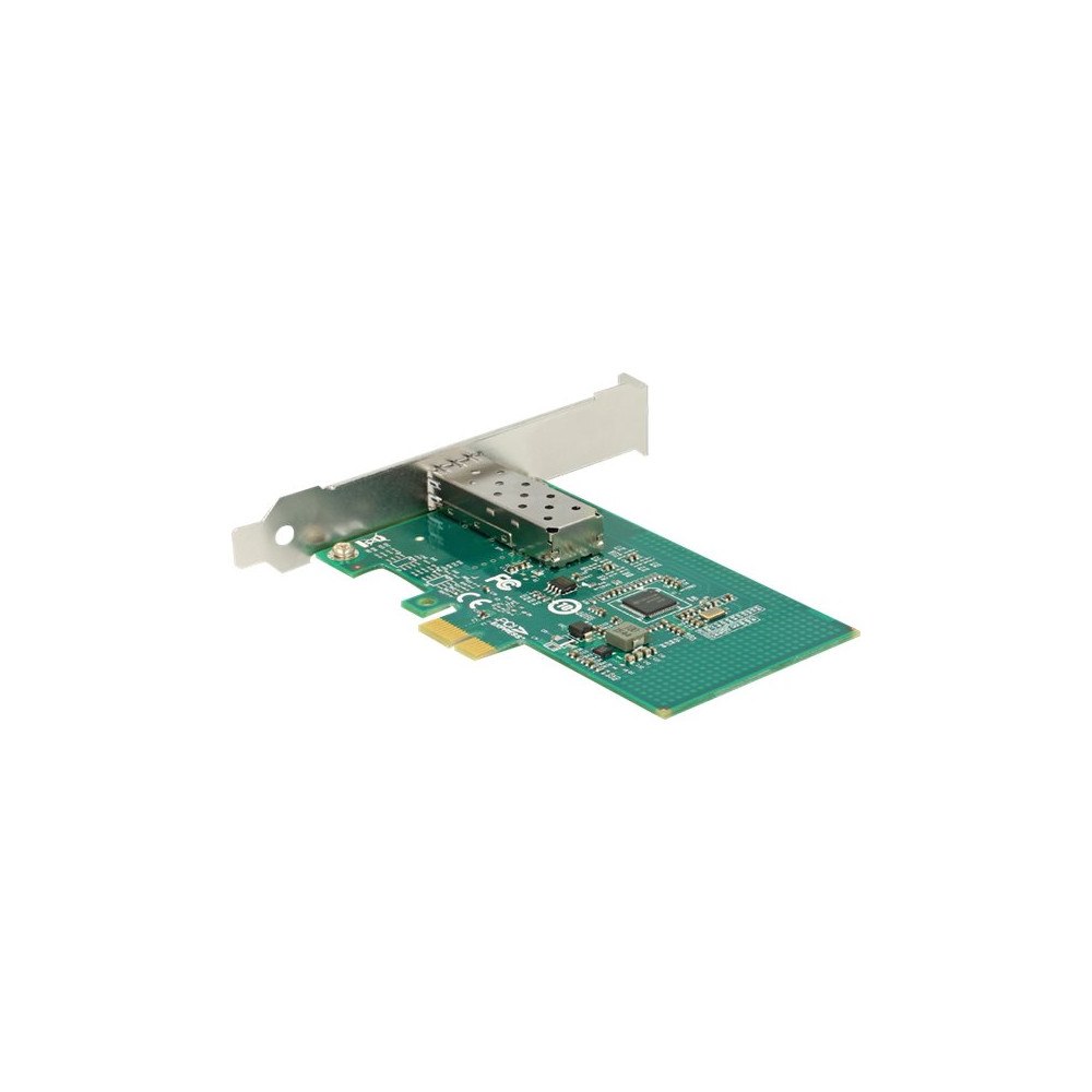DeLOCK Delock PCI Express Card > 1 x SFP Slot Gigabit LAN - nätverksadapter - PCI Express x1 - Gigabit SFP x 1