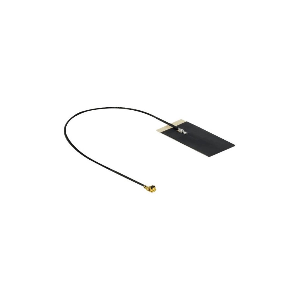 DeLOCK Delock WLAN 802.11 ac/ax/a/h/b/g/n Antenna MHF I plug 2.7 - 3.0 dBi 1.13 15 cm FPC internal self adhesive - antenn