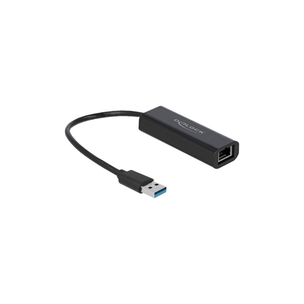 DeLOCK Delock - nätverksadapter - USB 3.1 Gen 1 - 100M/1G/2.5G Gigabit Ethernet