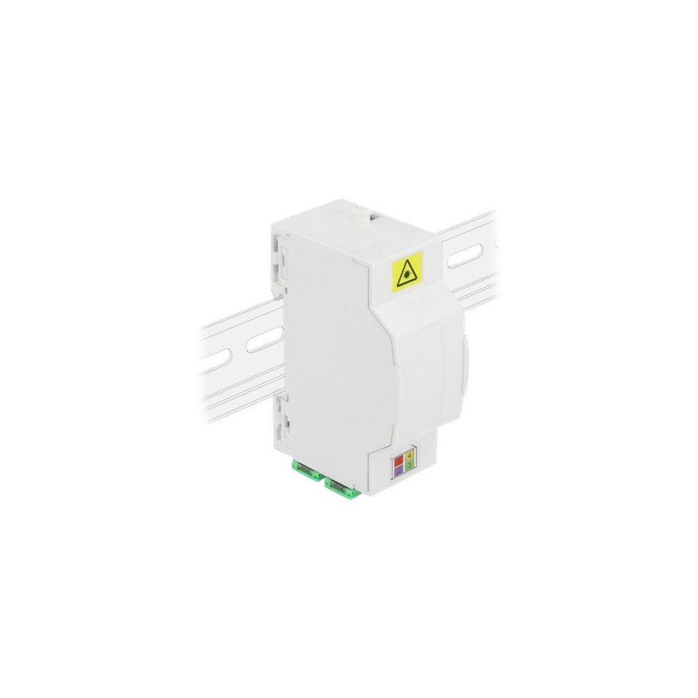 DeLOCK Delock Optical Fiber Connection Box for DIN Rail 4 x SC Simplex - kabelkopplingsbox