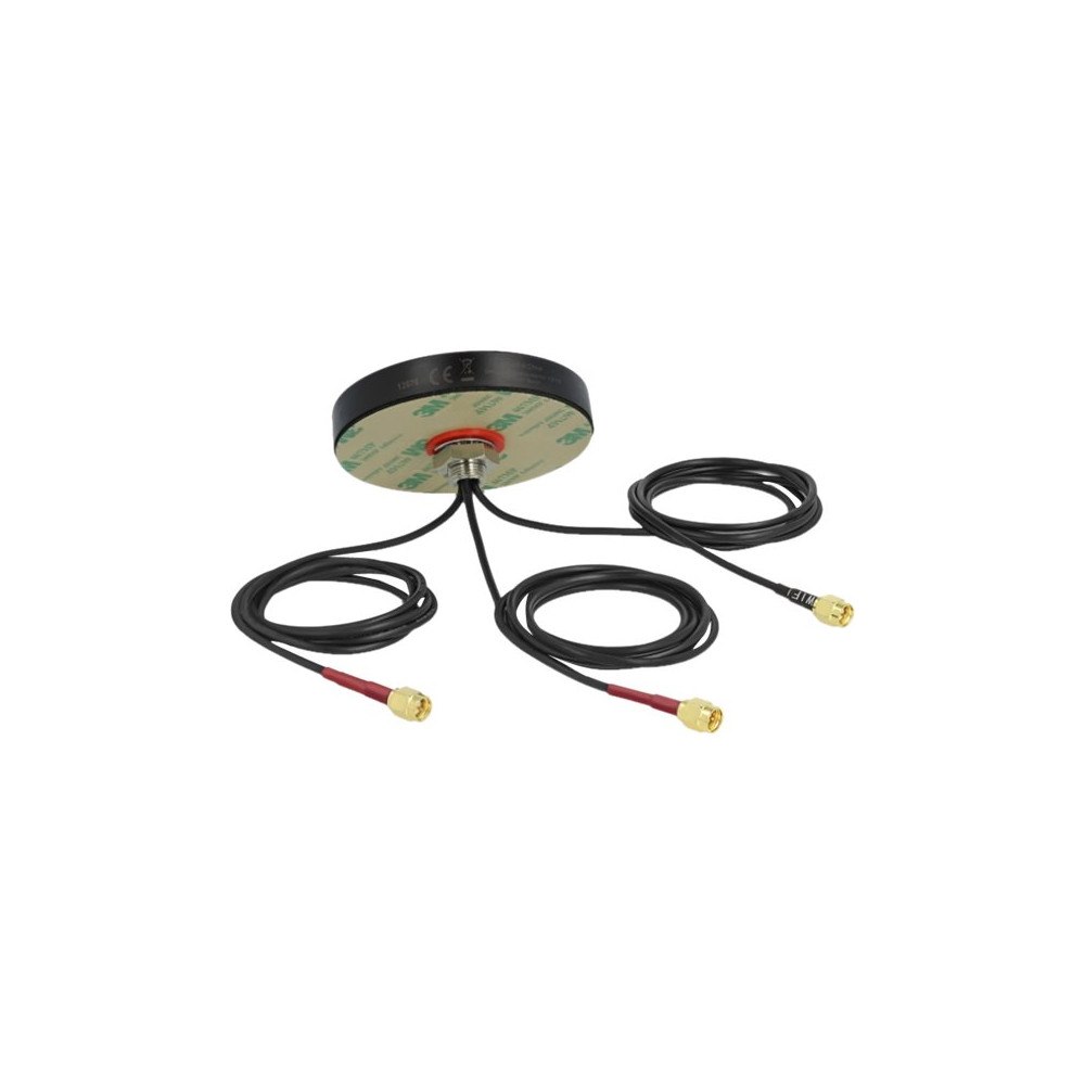 DeLOCK Delock LTE MIMO Dual Band WLAN 802.11 ac/ax/a/h/b/g/n Antenna - antenn
