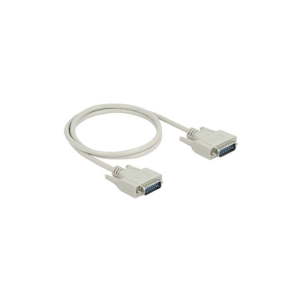 DeLOCK Delock - seriell kabel - 15 pin D-Sub (DB-15) till 15 pin D-Sub (DB-15) - 1 m