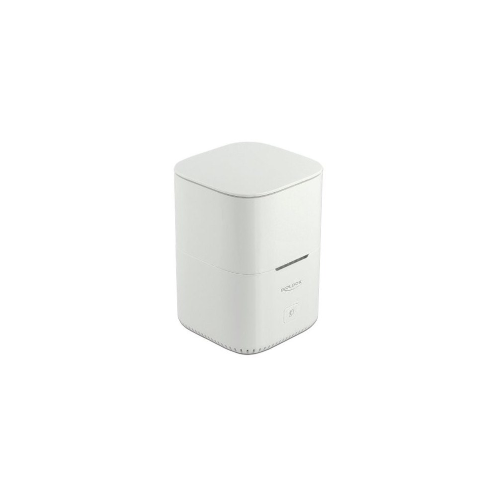 DeLOCK Delock USB Type-C 3.2 Docking Station for 2 x 2.5" SATA HDD / SSD with Clone Function - HDD dockningsstation - SATA 6Gb/...