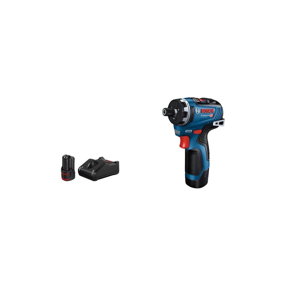 Bosch Group Bosch GSR 12V-35 Professional - skruvmejsel - sladdlös - 2 hastigheter - 2 batterier