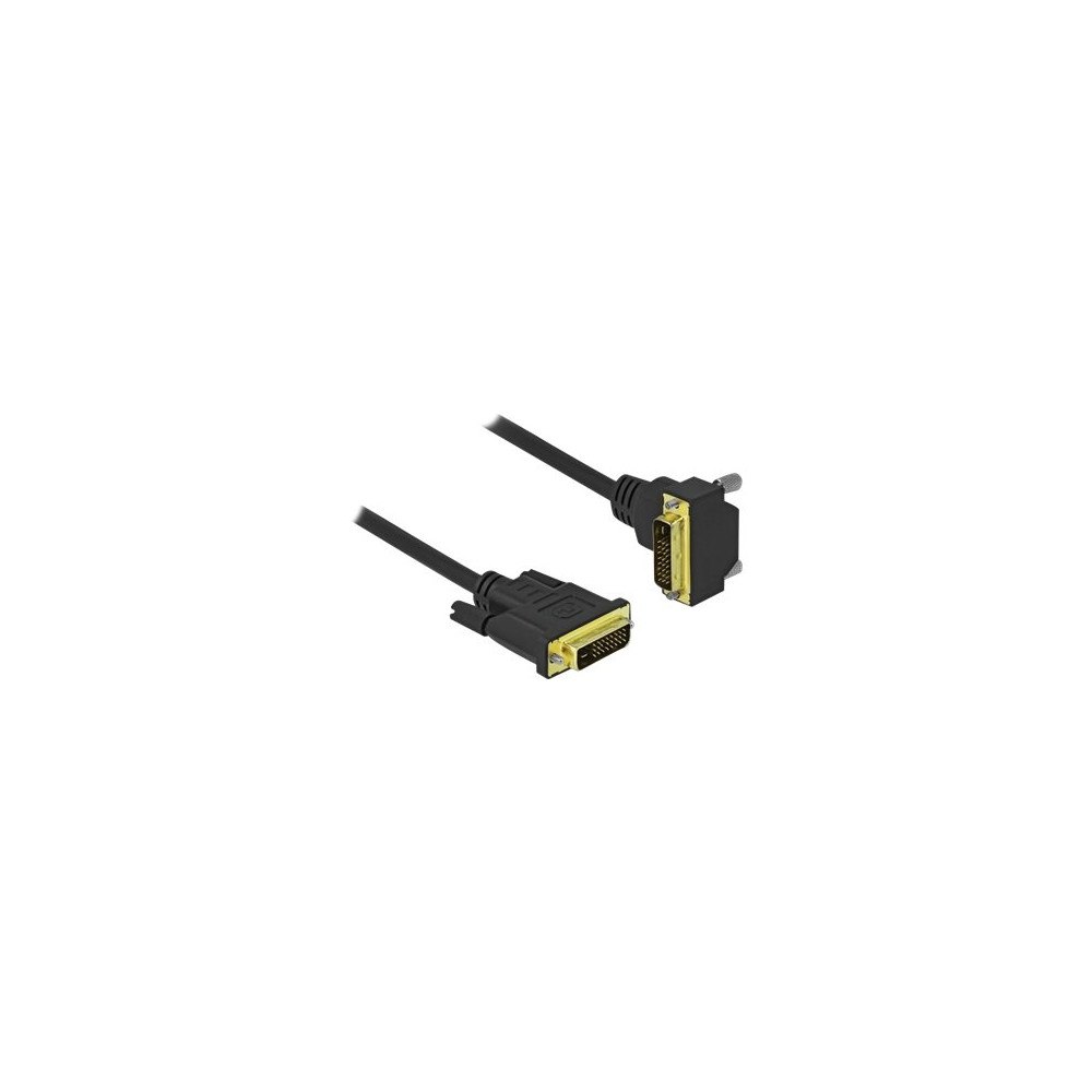 DeLOCK Delock - DVI-kabel - DVI-D till DVI-D - 1 m