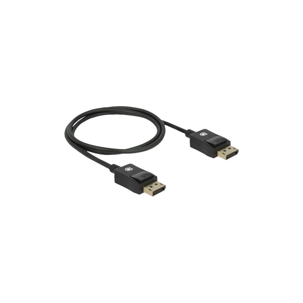 DeLOCK Delock Coaxial - bildskärmskabel - DisplayPort till DisplayPort - 1 m