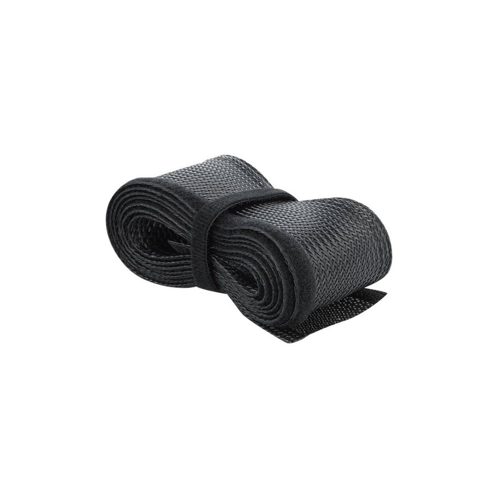 DeLOCK Delock Braided Sleeving with Hook-and-Loop Fastener - kabelhölje