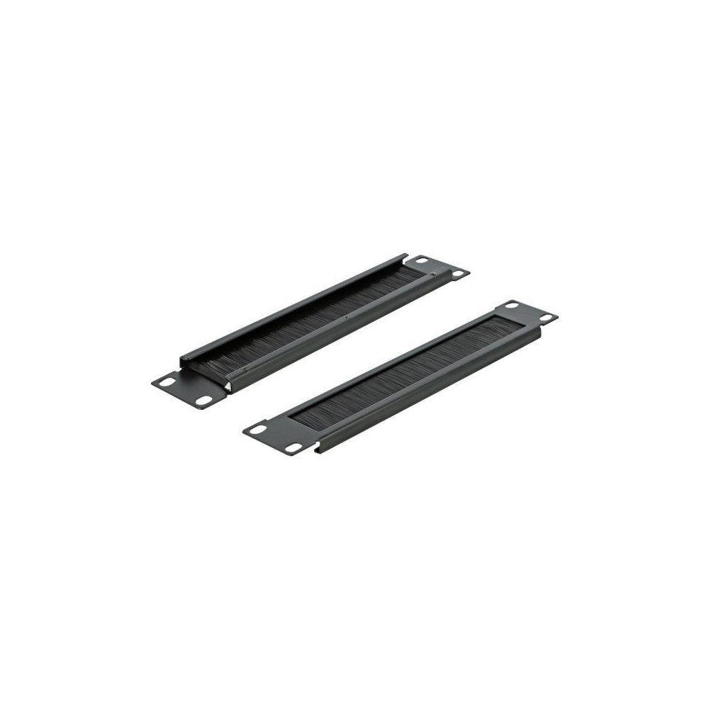 DeLOCK Delock Cable Management Brush Strip - rackborstremsa - 1U - 10"