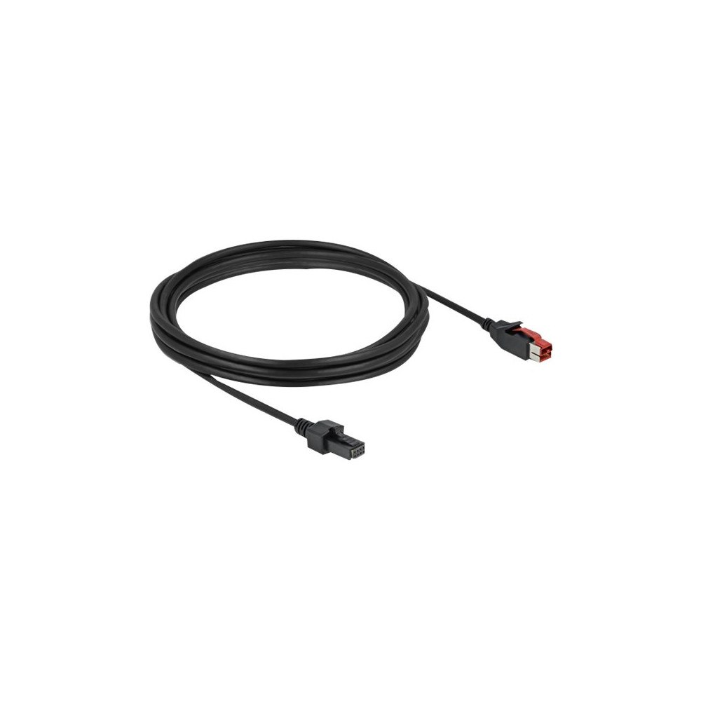 DeLOCK Delock - USB-kabel med egen strömförsörjning - USB PlusPower (24 V) till 4-stifts mini-DIN - 4 m