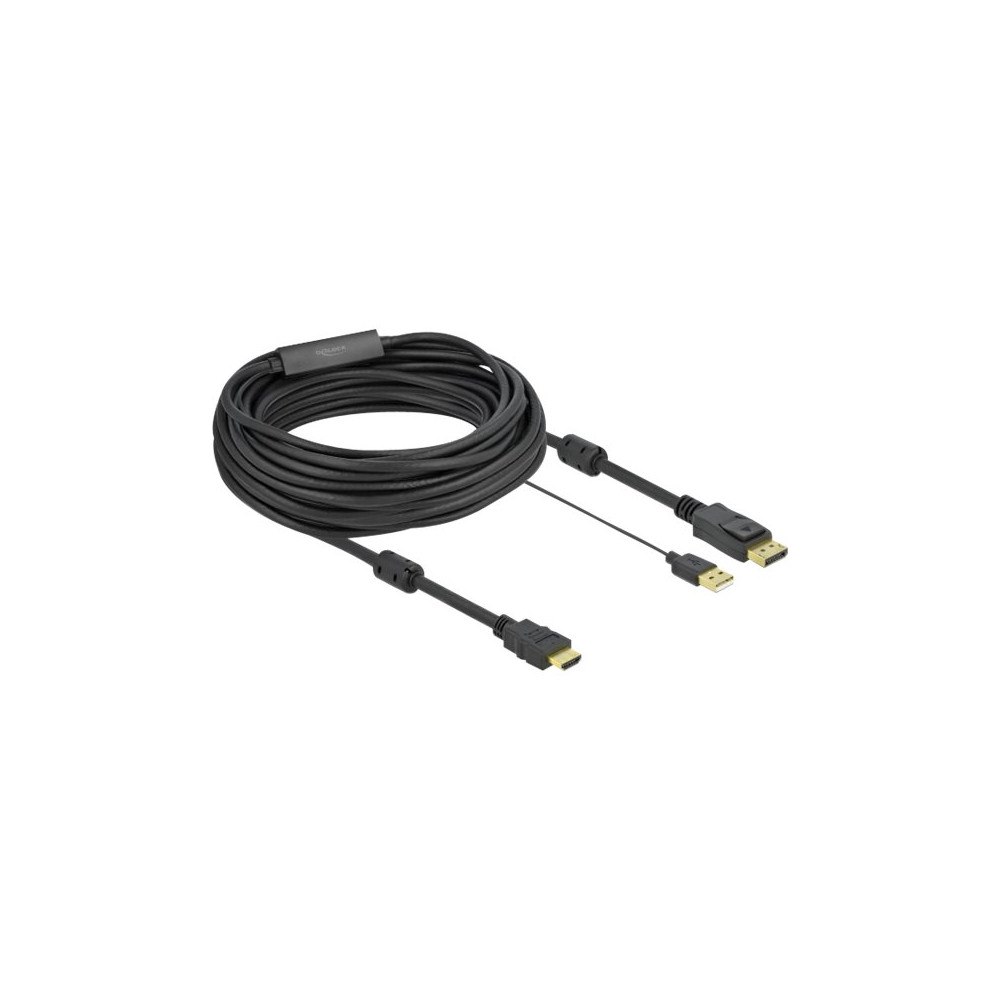 DeLOCK Delock kabel för video / ljud - DisplayPort / HDMI - 10 m