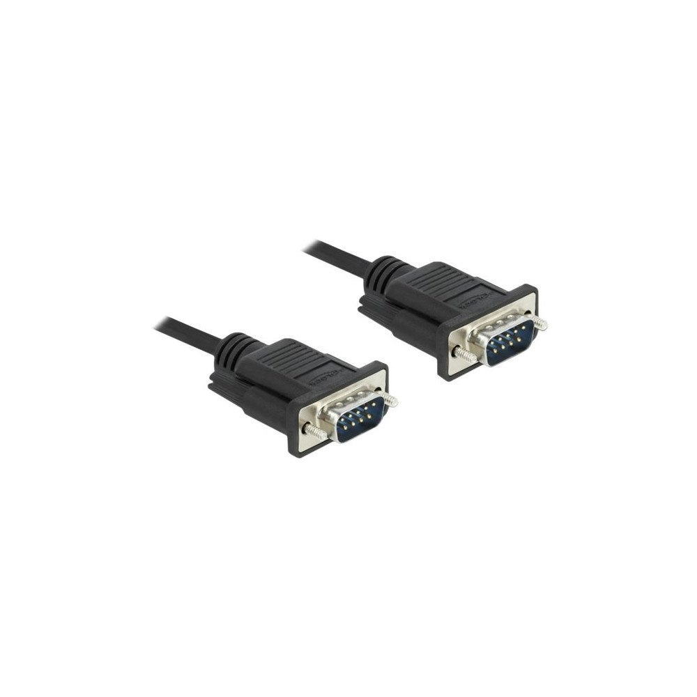 DeLOCK Delock - seriell kabel - DB-9 till DB-9 - 1 m