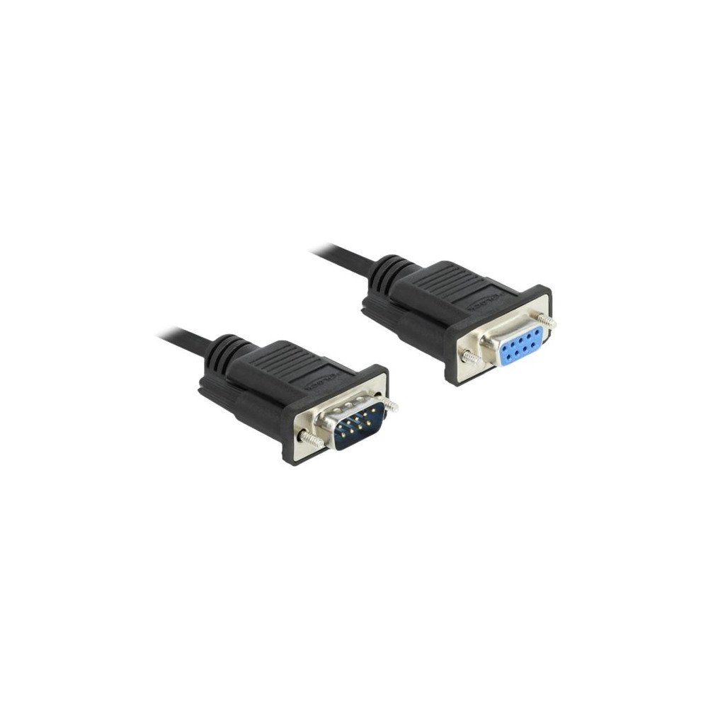 DeLOCK Delock - seriell förlängningskabel - DB-9 till DB-9 - 4 m