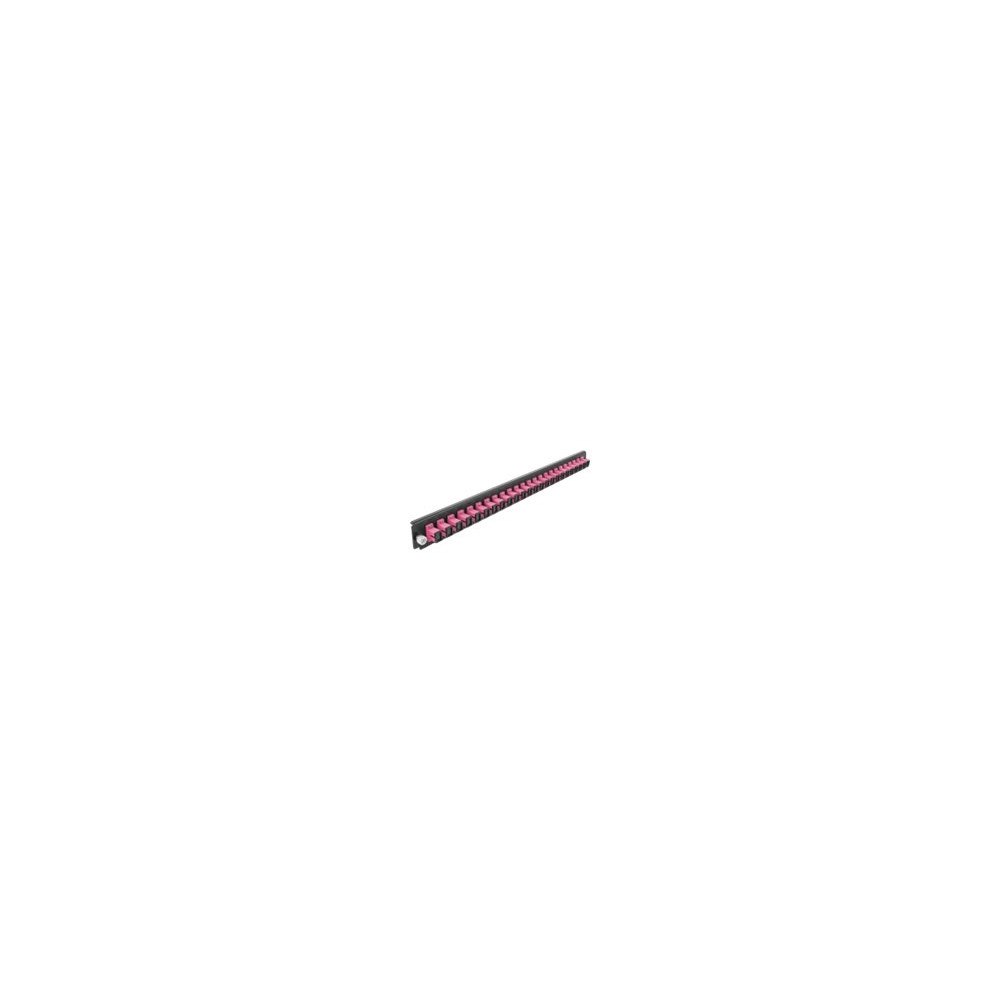 DeLOCK Delock fiber-optic splice box rack mount panel - 1U - 19"