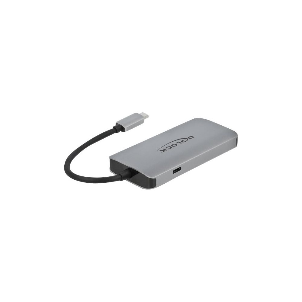 DeLOCK Delock USB 3.2 Gen 1 Hub with 4 Ports and Gigabit LAN and PD - hubb - 4 portar