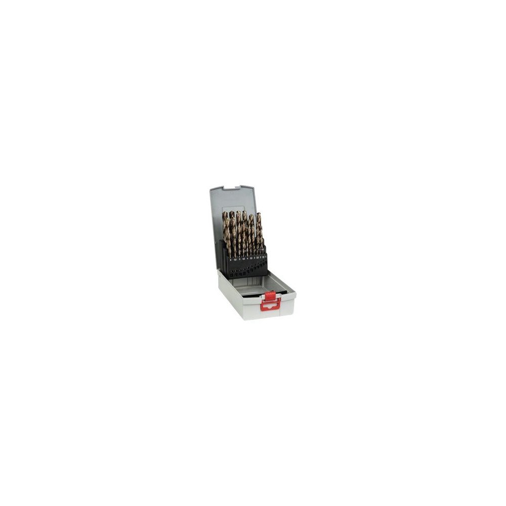 Bosch Group Bosch ProBox HSS-Co, DIN 338 - borrsats - för metall - 25 delar