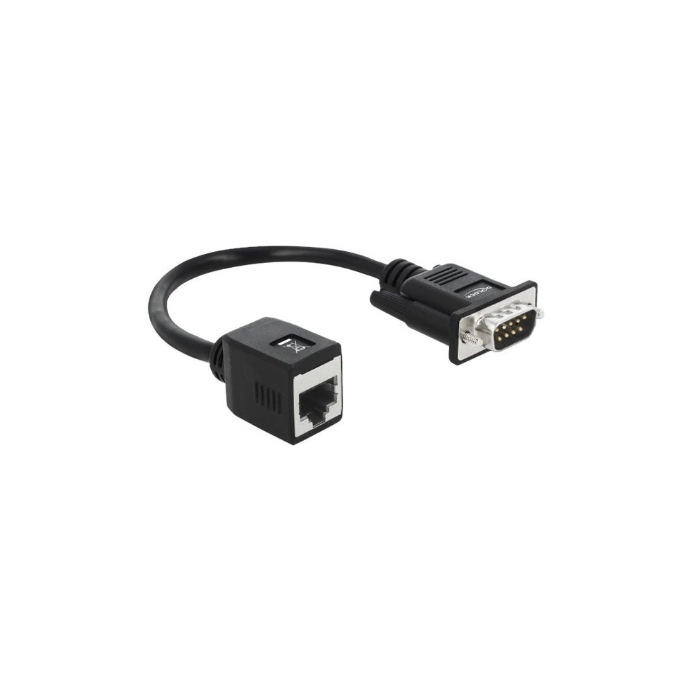 DeLOCK Delock - seriell adapter - DB-9 till RJ-45 - 20 cm