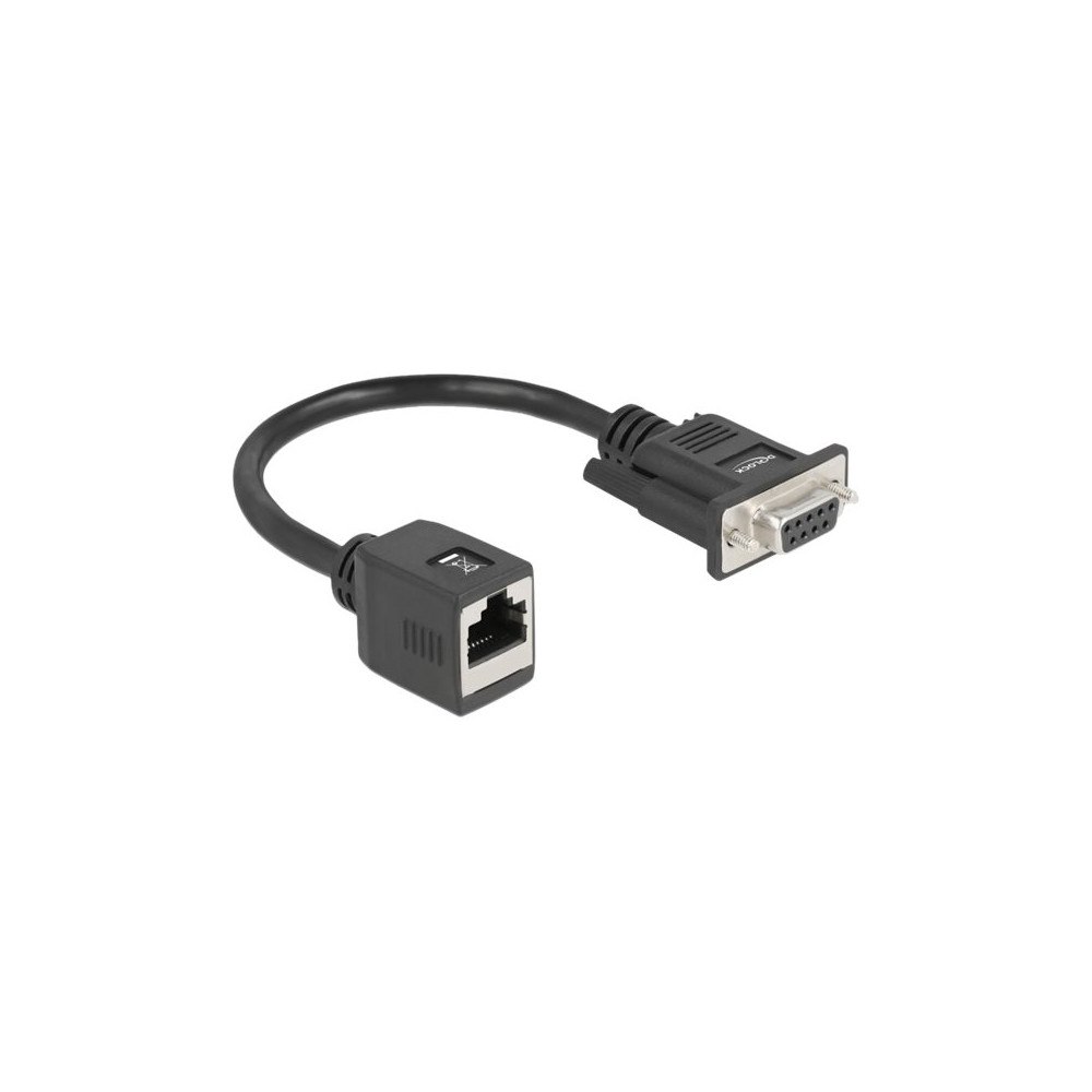 DeLOCK Delock - seriell adapter - DB-9 till RJ-45 - 20 cm