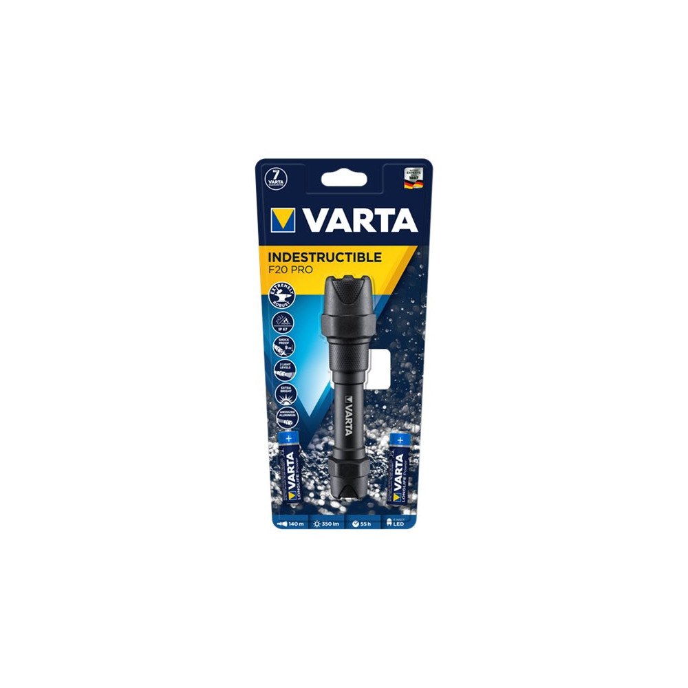 Varta Varta Indestructible F20 Pro - ficklampa - LED - 6 W