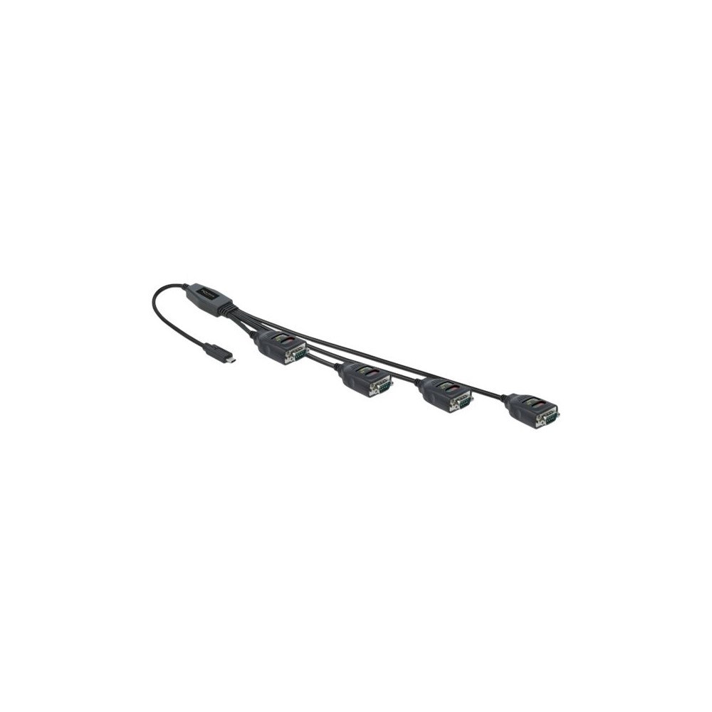 DeLOCK Delock - USB / seriell kabel - 24 pin USB-C till DB-9 - 72 cm