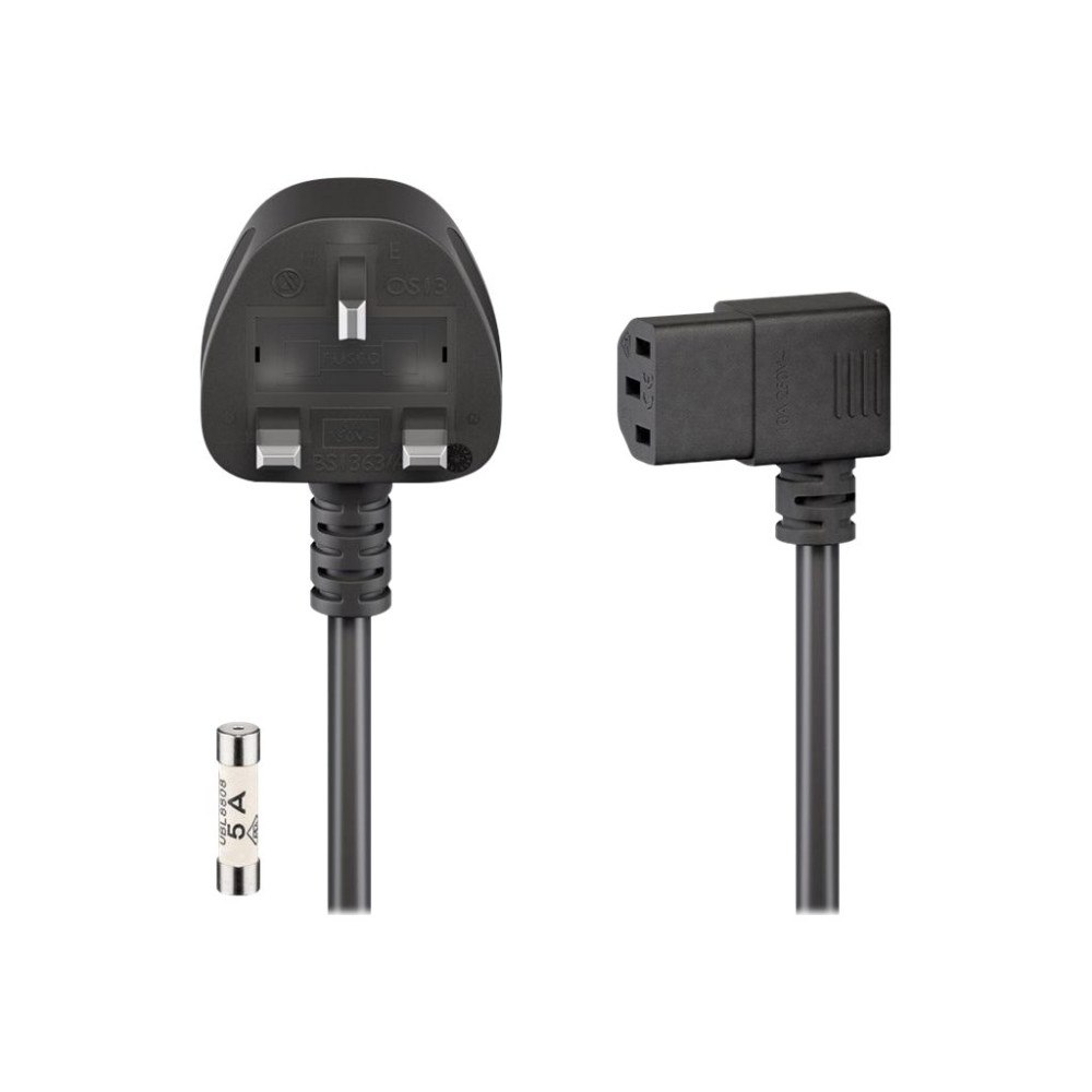 Goobay goobay - strömkabel - BS 1363 till power IEC 60320 C13 - 2 m