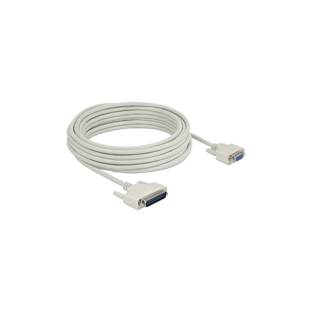 DeLOCK Delock - seriell kabel - DB-25 till DB-9 - 10 m
