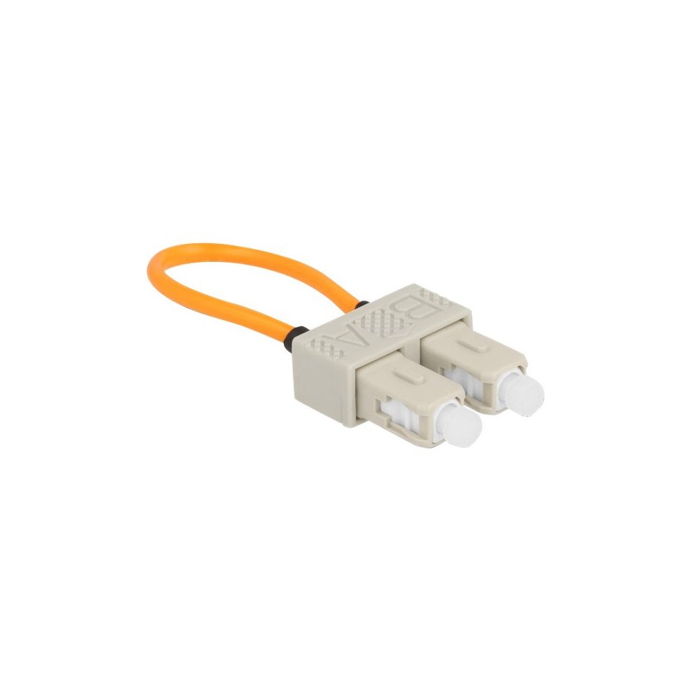DeLOCK Delock loopback-adapter - orange, beige